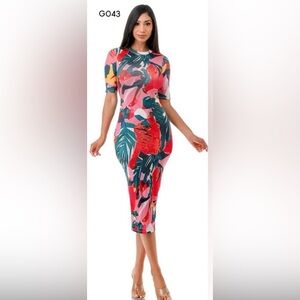 Marble Mix Maxi Dress